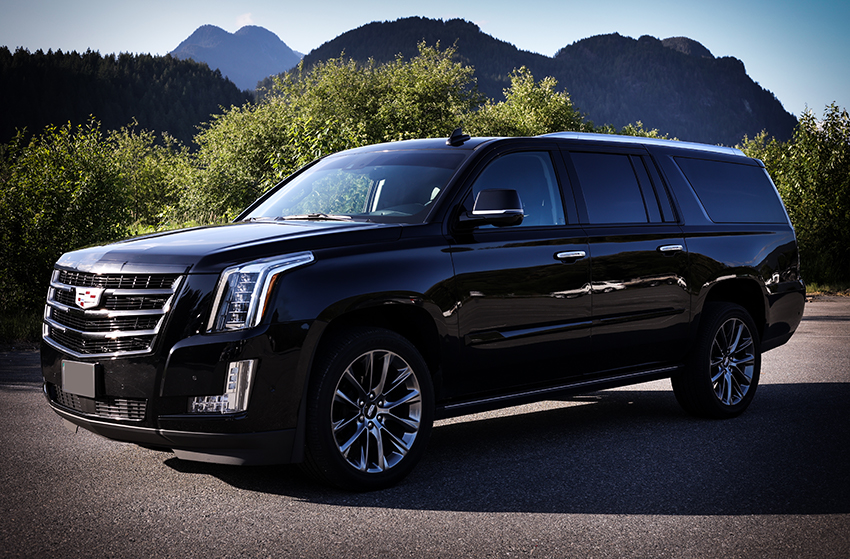 cadillac escalade esv black