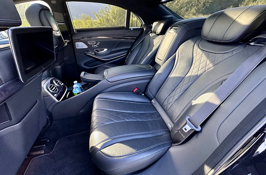 MERCEDES S560L 4 MATIC VIP MAYBACH REAR SEATING